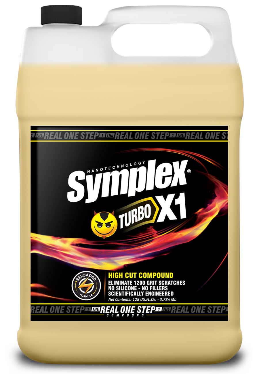 Turbo X1 Medium-High Cutting Compound – Symplex USA